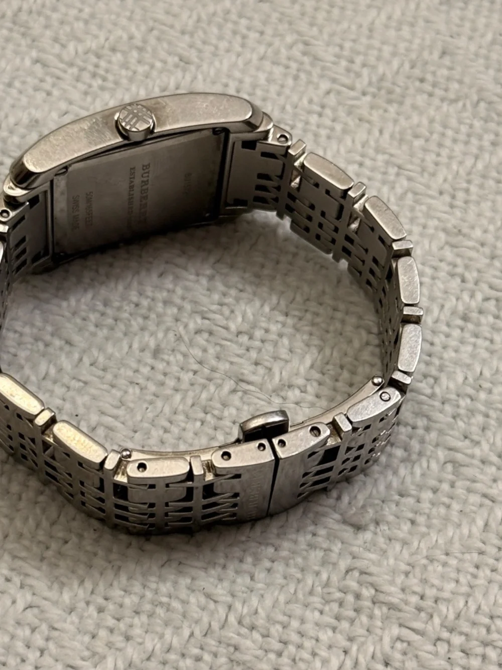 Burberry Silver Stainless Steel Wrist Watch #19